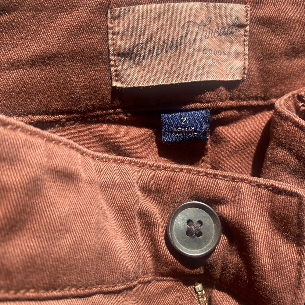 Universal Thread Rust Chinos - Picture 2 of 4